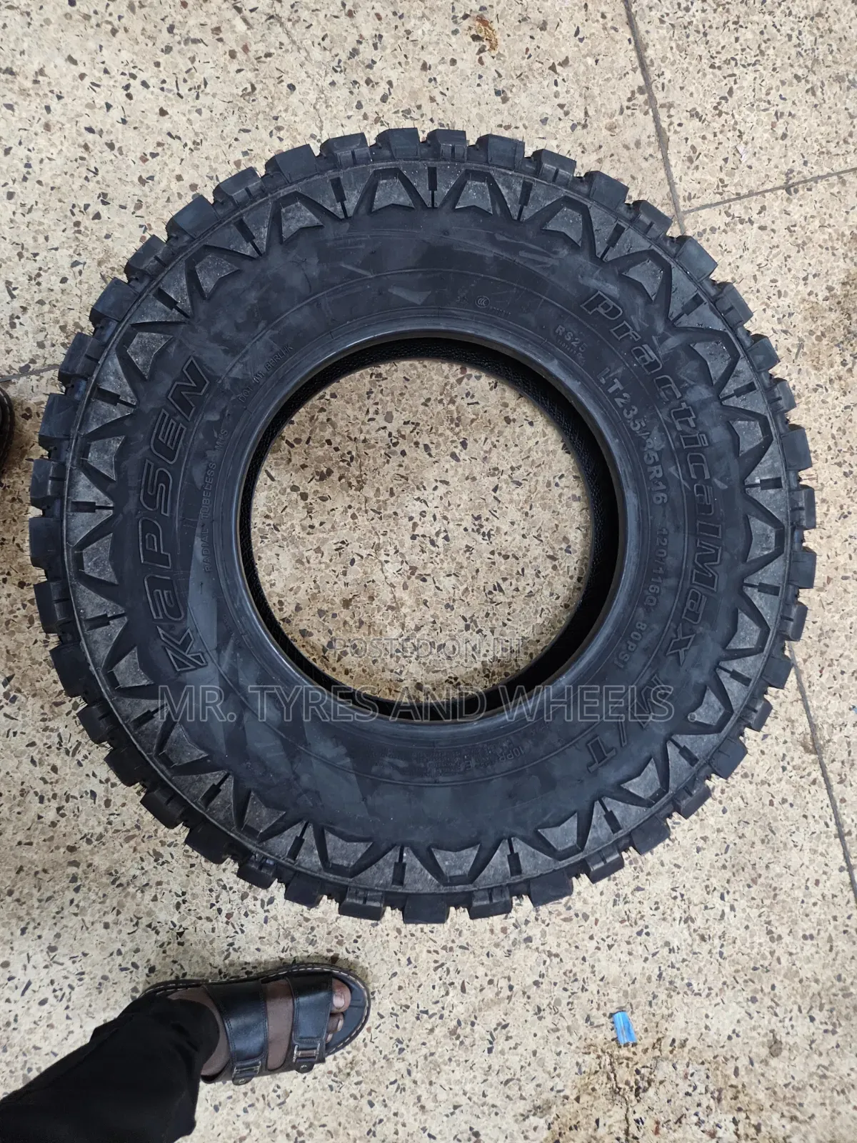 235 85r16 Kapsin Mt if U Are Always on Offroads Contact Us Immediately