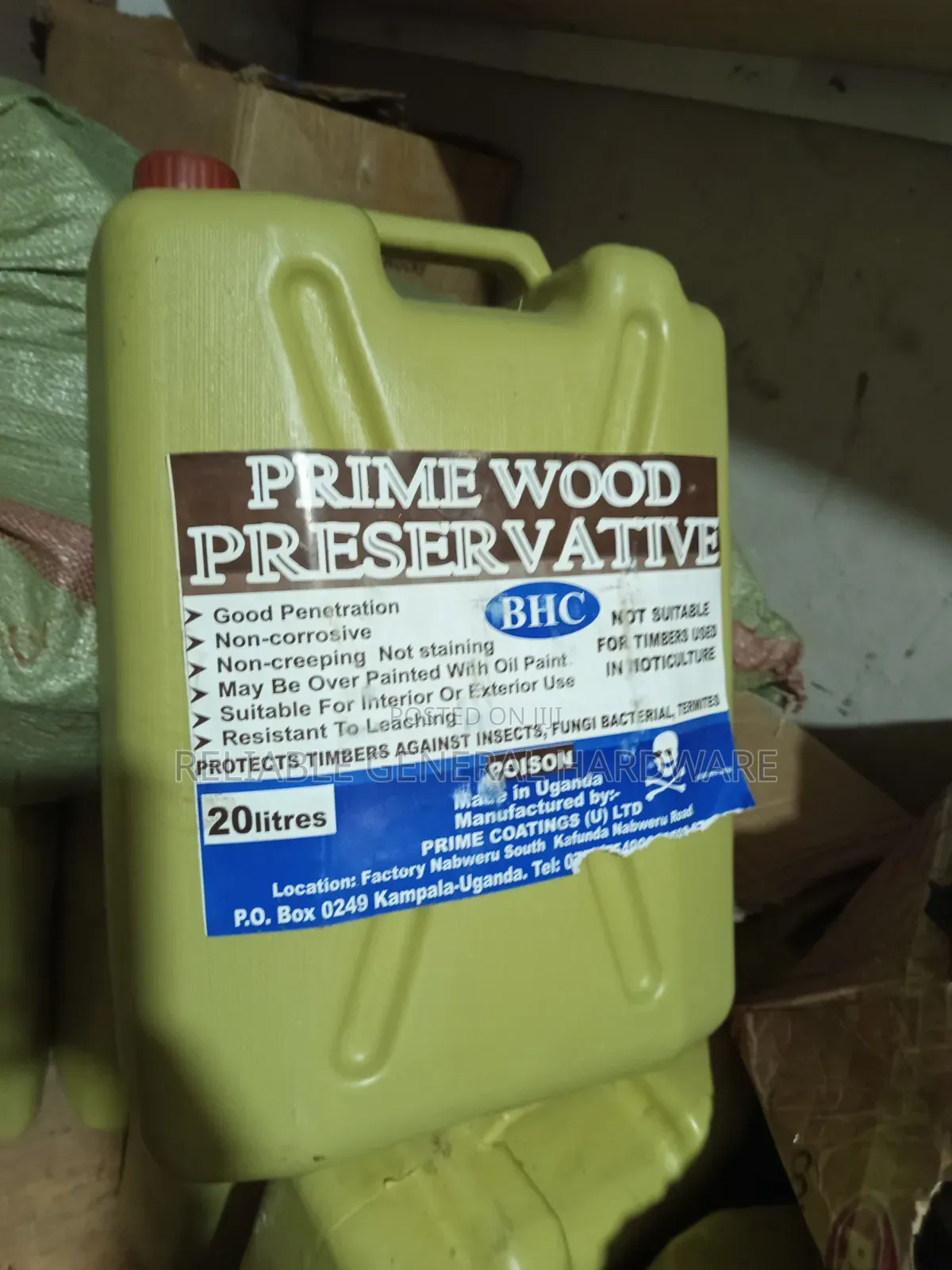 Prime Wood Preservative 20litres(Black)