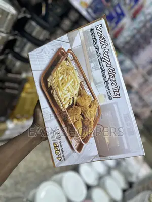 Crisper Tray for Oven Nonstick Copper Crisper Tray and Basket Air Fry