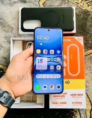New Tecno Spark 40 Pro+ 256 GB Black