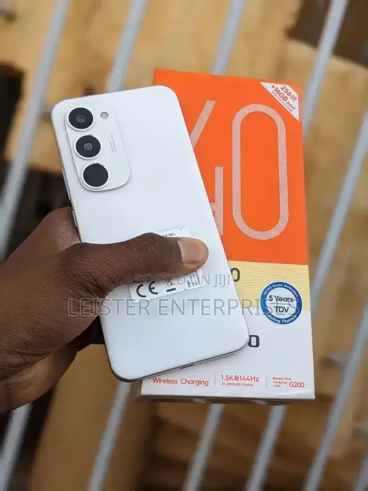 New Tecno Spark 40 Pro+ 256 GB White