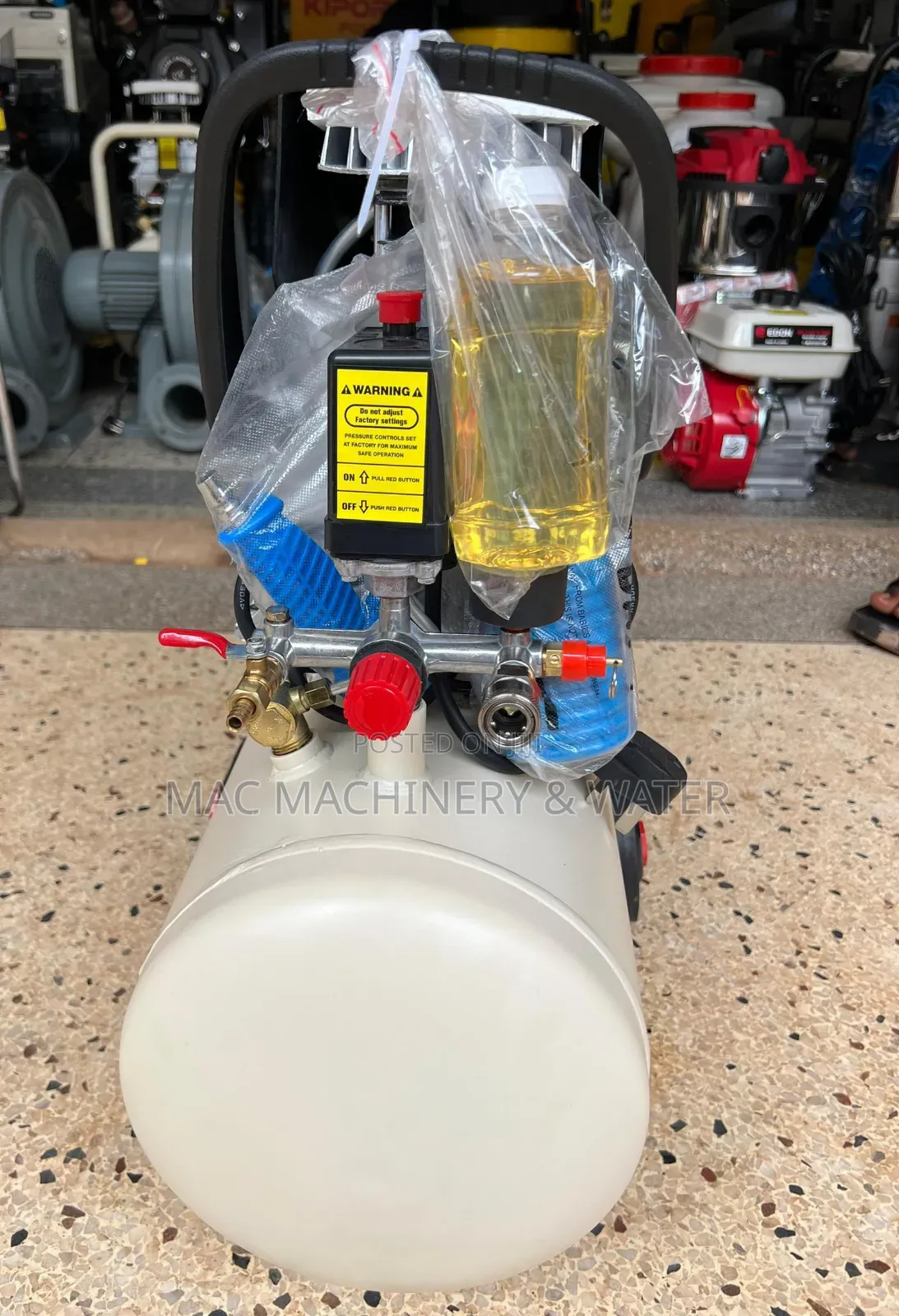 Normal 25liters Air Compressor Paint Sprayer Pressure Inflation