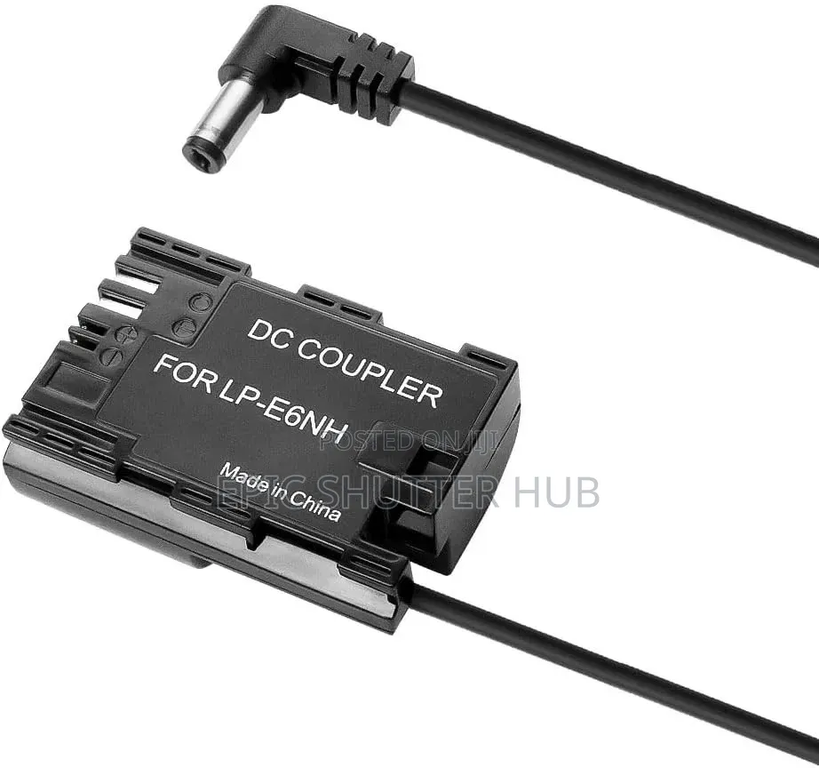 Dummy Batteries Adapter Power Supply Canon, Nikon and Sony Cameras