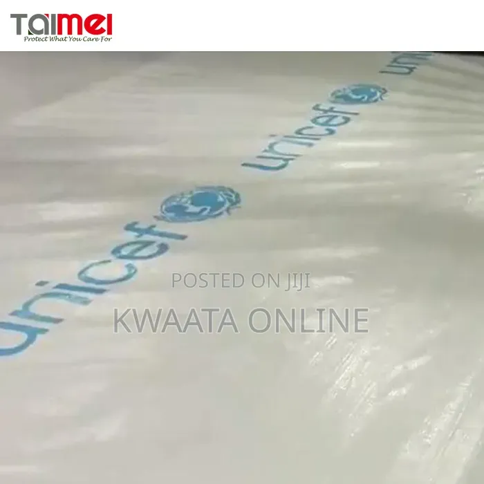 Un (4x5m) Tarpaulin Sheets Virgin, Uv Treated,Heavy Duty Silver/Blue