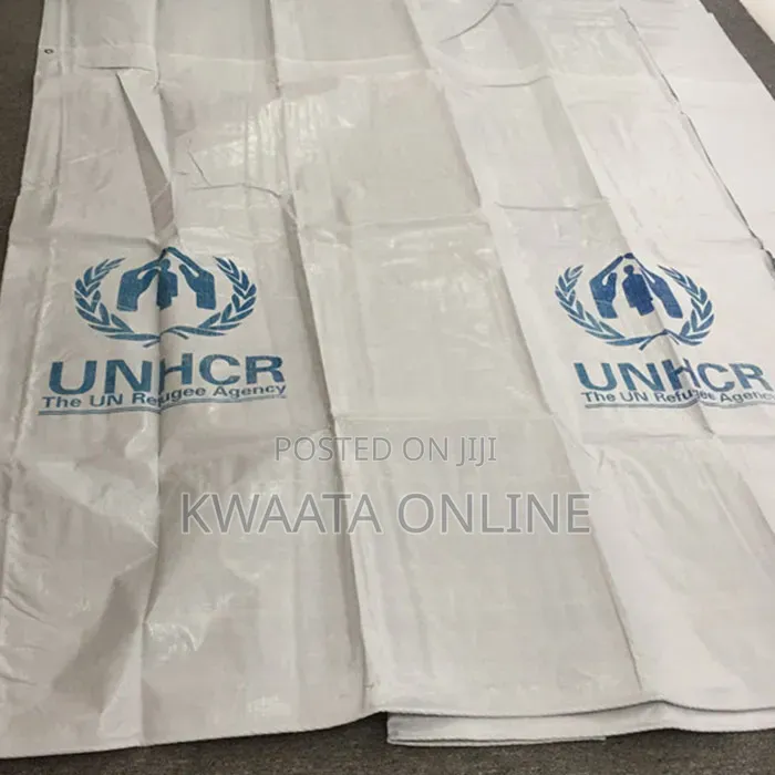 Un (4x5m) Tarpaulin Sheets Virgin, Uv Treated,Heavy Duty Silver/Blue