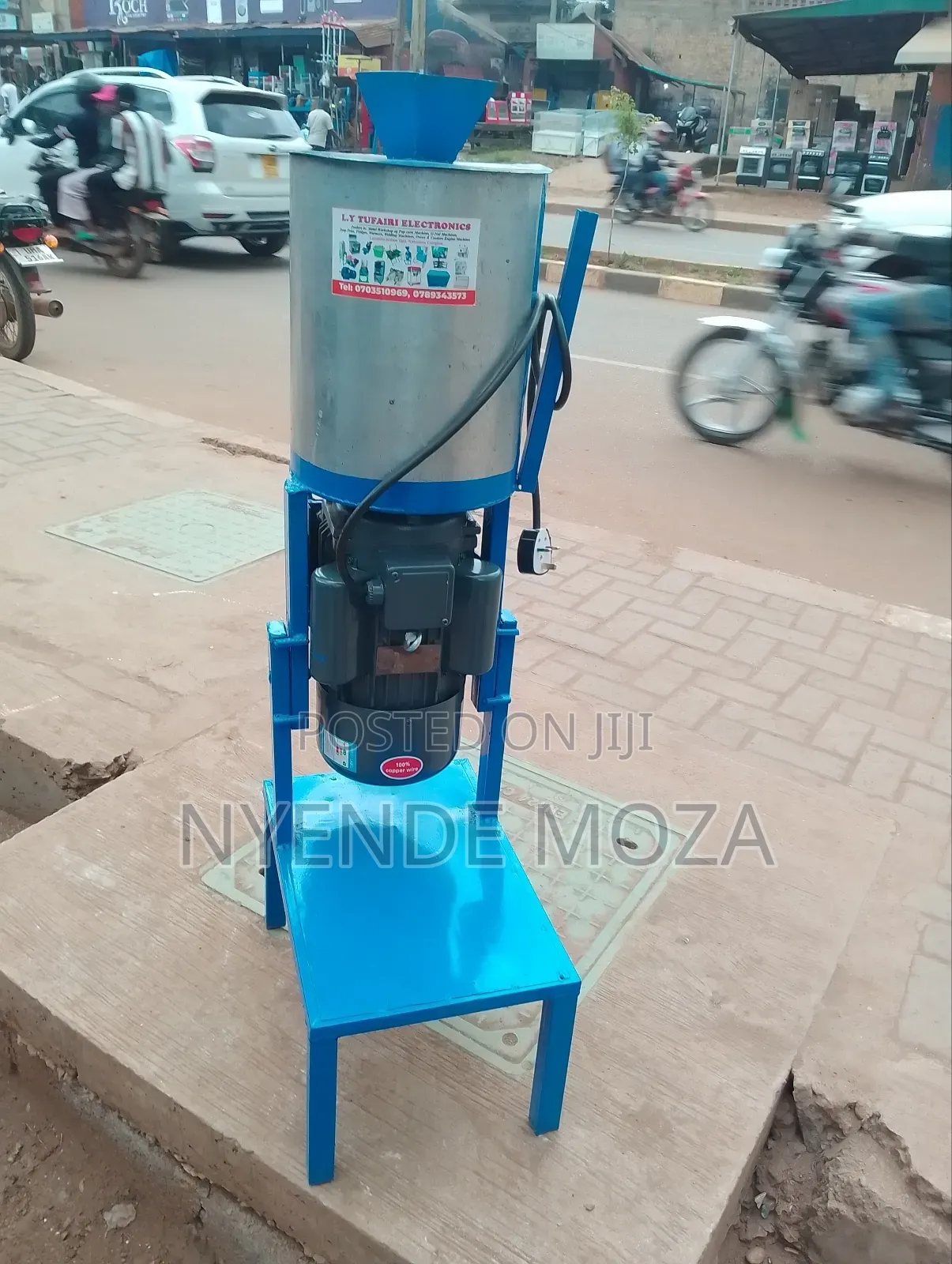 Electric Ground Nuts Grinding Machine and Simsim 5kg