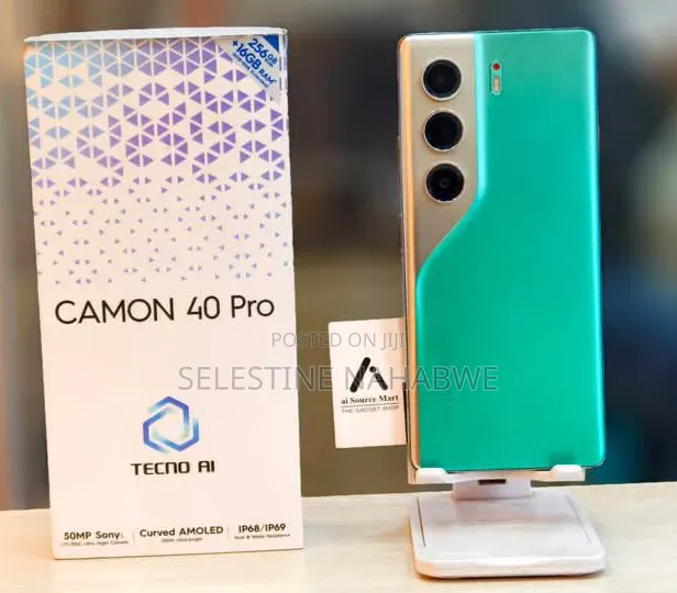 New Tecno Camon 40 Pro 5G 256 GB Green