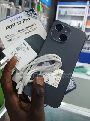 New Tecno Pop 10 Pro 128 GB Black