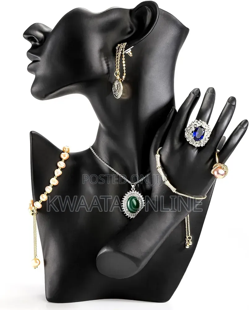 Jewelry Display Set, Mannequin Display Stand With Hand,Organizer