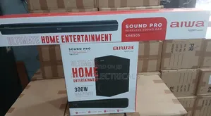 Aiwa Sound Bar 300watts Japan Wireless