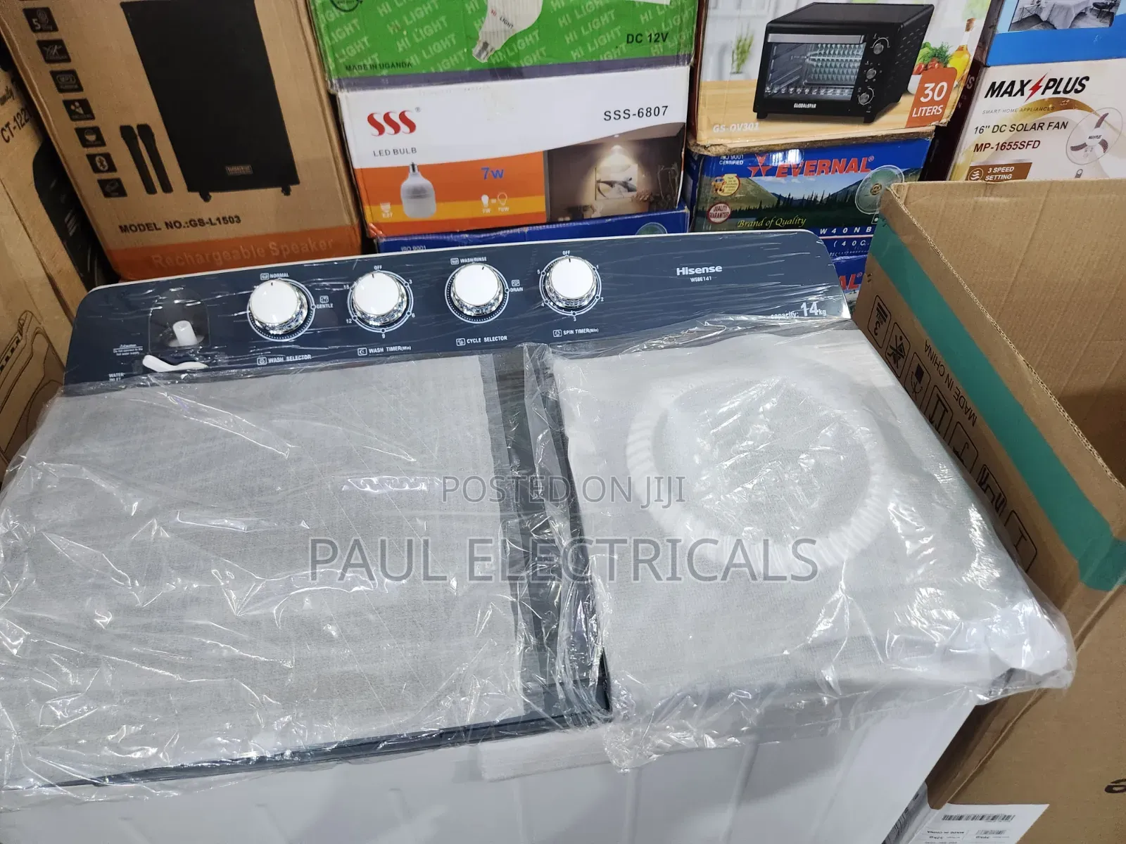 Hisense Washing Machine 14kg Twin Tub
