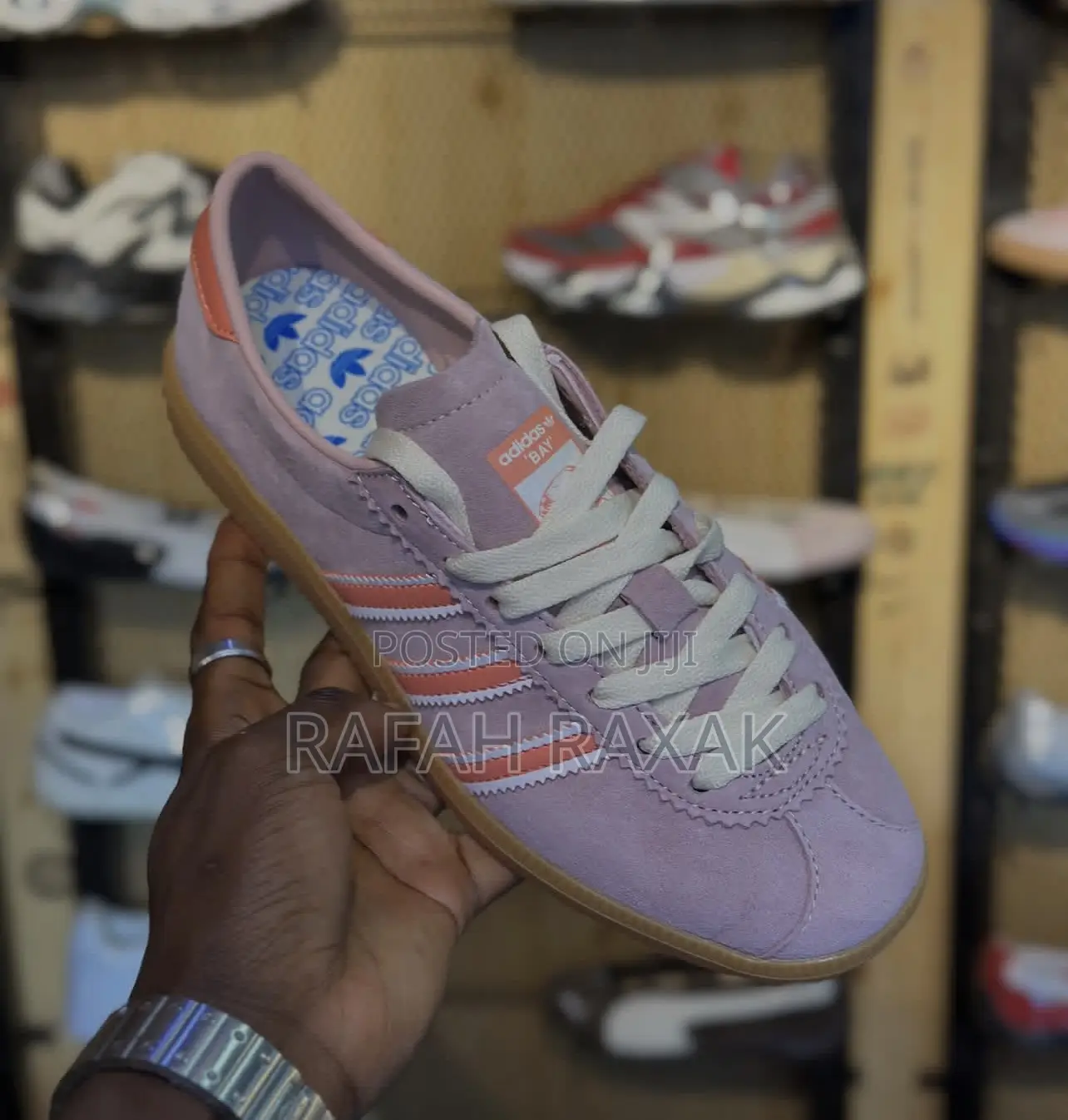 Purple Tint Adidas Original Stadt Sneakers