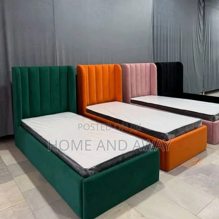 Beds/3 by 6 Kids Dressed Beds in Any Colour/Material From 880,000/-