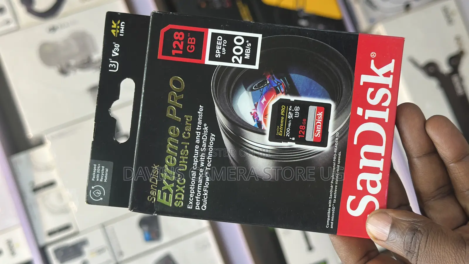 Extreme Pro Sandisk 128gb