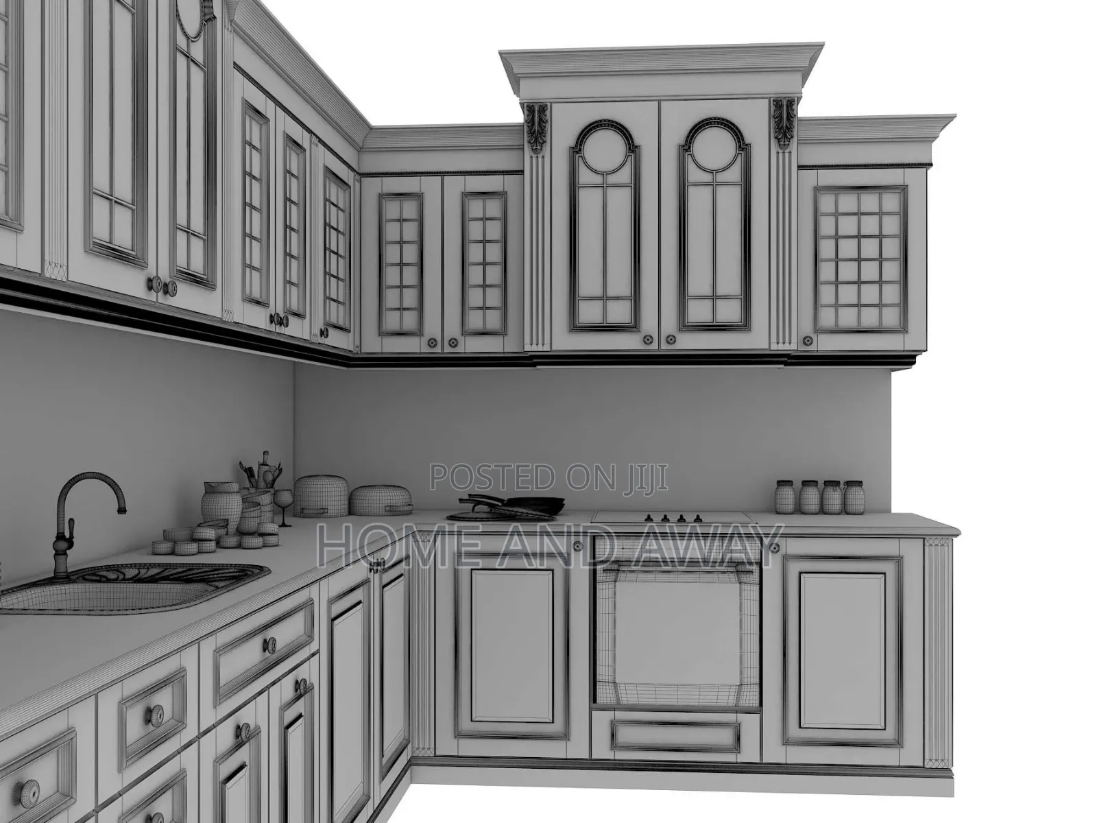 London Kitchen Cabinets and Designs Order Now in Any Colour 990,000/-