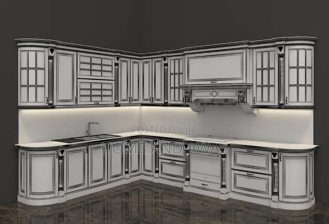 London Kitchen Cabinets and Designs Order Now in Any Colour 990,000/-