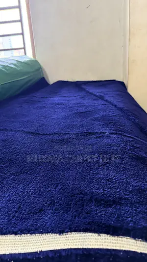Galaxy Soft Carpet/Navy Blue–Luxury Rug for Living Room Bedroom