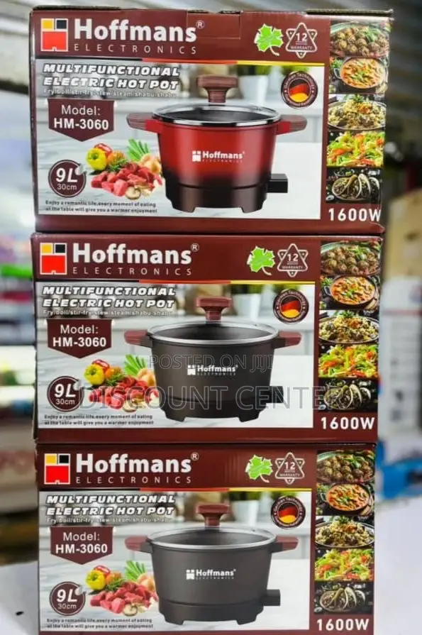 Electric Cooking Pot 9 Liters