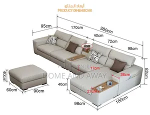 6 Seaters High Density Sofa Set Couches in Any Colour 1,800,000/-