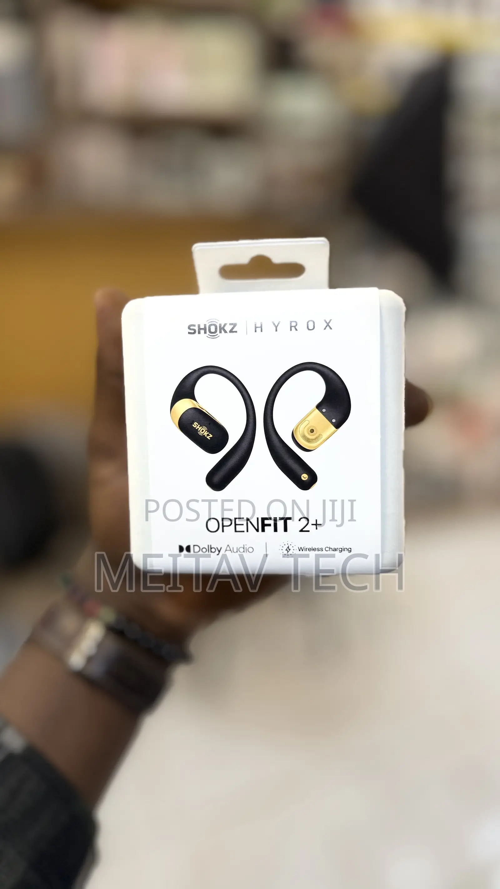 Shokz Open Fit 2+ Plus Open-Ear Headphones