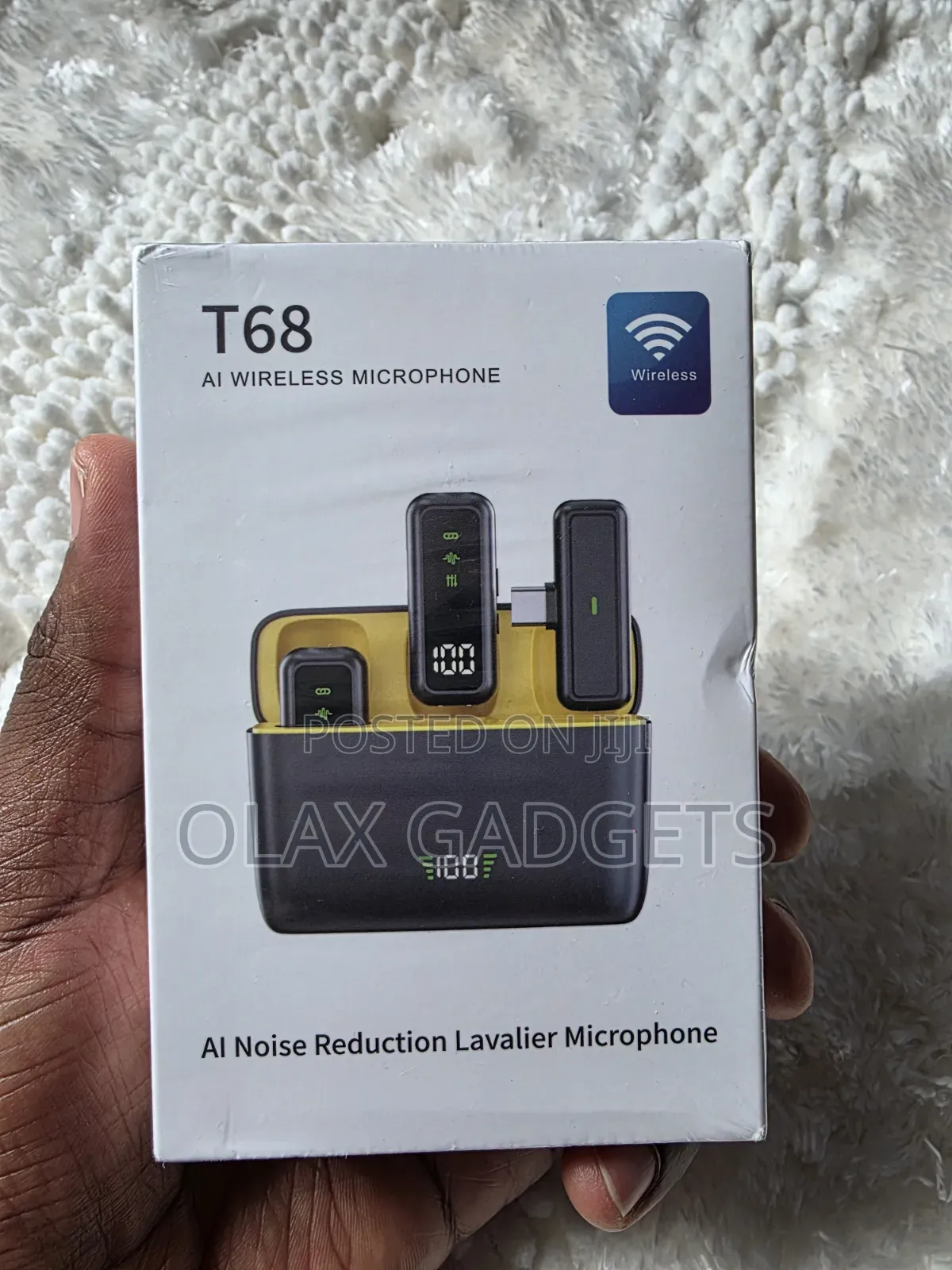 T68 New Designed Microphone With High Quality Anc Noise Cancelling