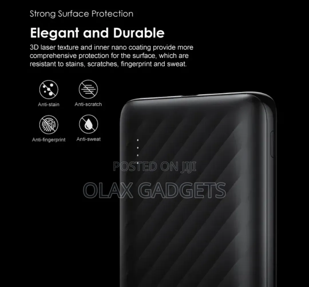Oraimo Toast 10 Flash 10000mah Power Bank With Fast-Charging Capabilit