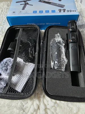 Qy99 Lavalier Microphone Stick Design With Tripod Anc Clip-on Magnetic