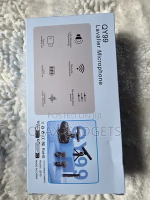 Qy99 Lavalier Microphone Stick Design With Tripod Anc Clip-on Magnetic