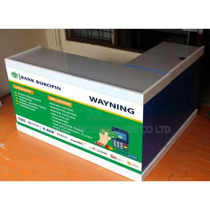 Reception Table Branding, Business Stickers, Indoor Outdoor Signage