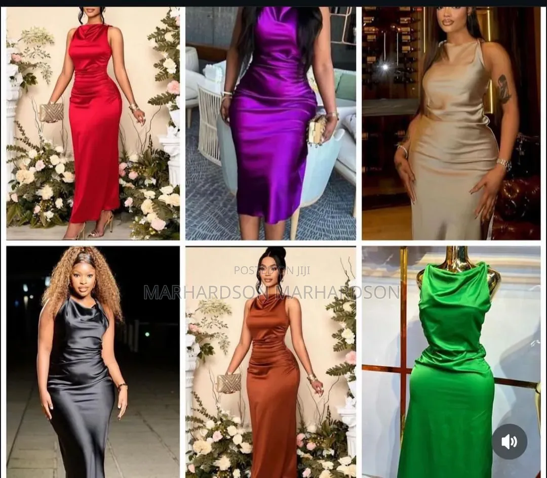 Satin Party Dress