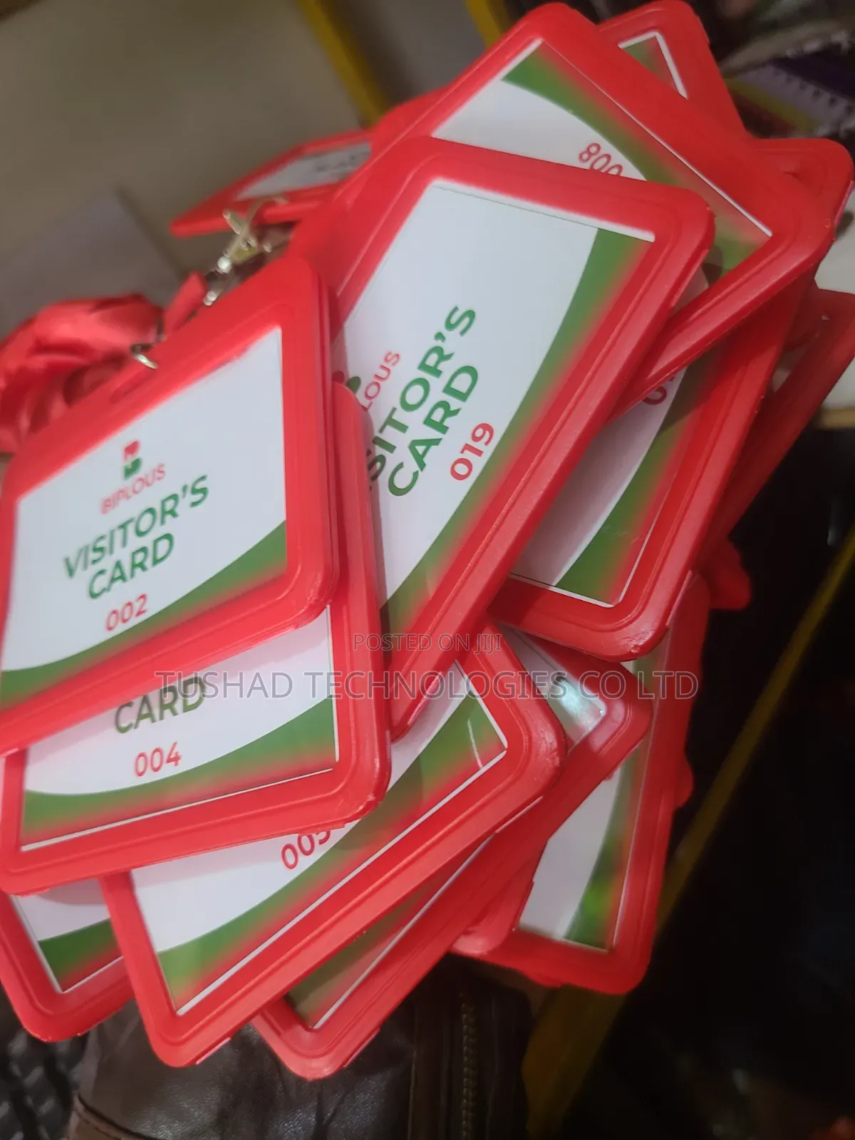 Branded Strings, Customized Lanyards, Tags, Id Holders, Visitor Ids