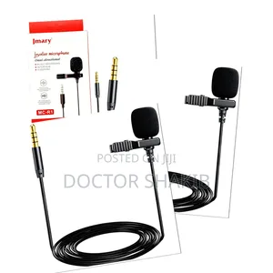 Jmary Mc-R1 Is a Wired Lavalier Lapel Microphone