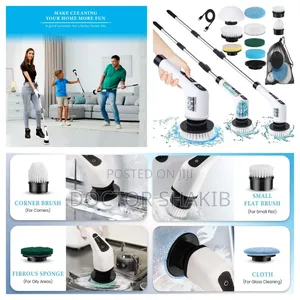 Rechargeable Electric Spin Scrubbe