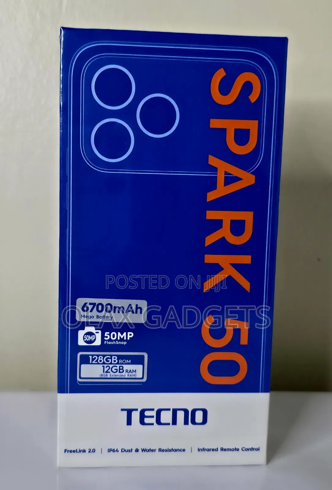 New Tecno Spark 50 128 GB Black