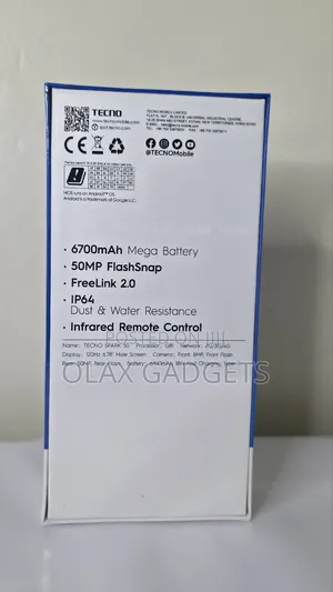 New Tecno Spark 50 128 GB Black