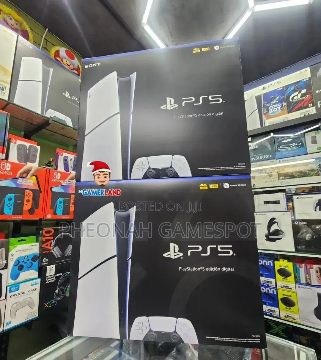 Brand New Playstation 5 Slim: No Disc Slot for Your Kids to Put Coins.