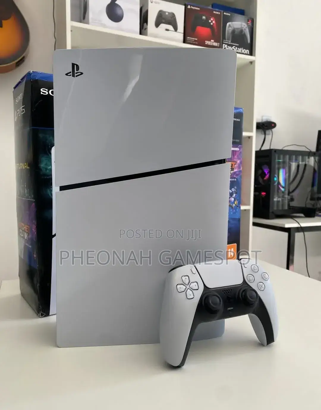 Brand New Playstation 5 Slim: Small Size, Huge Performance, Boss.