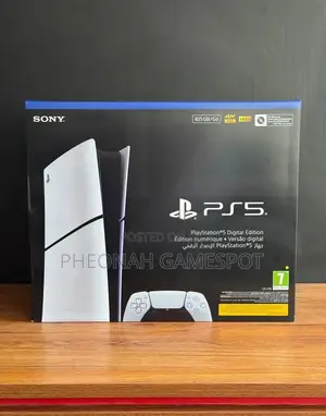 Brand New Playstation 5 Slim: Small Size, Massive Storage.