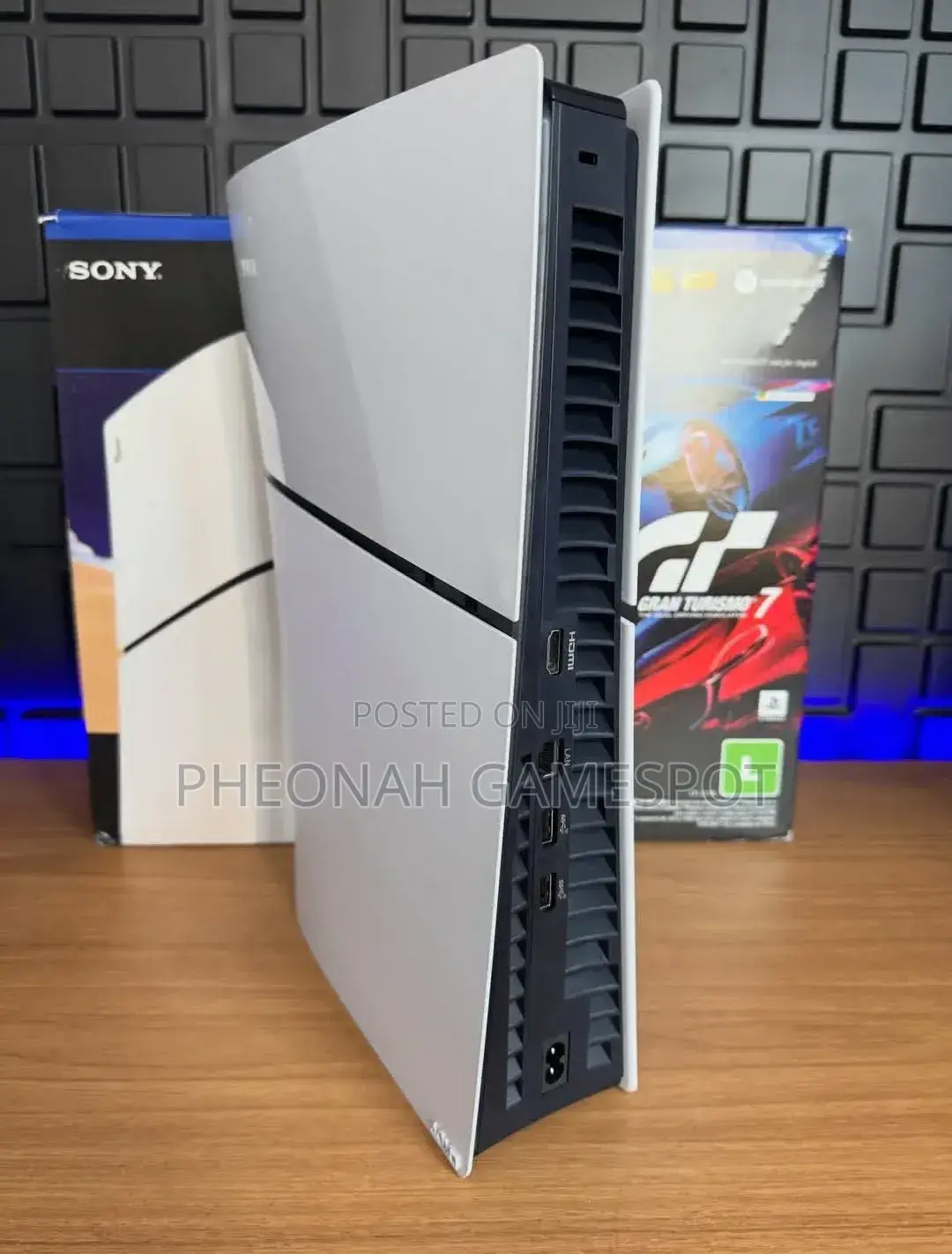 Brand New Playstation 5 Slim: Small Size, High Definition.