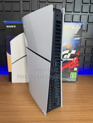 Brand New Playstation 5 Slim: Small Size, High Definition.