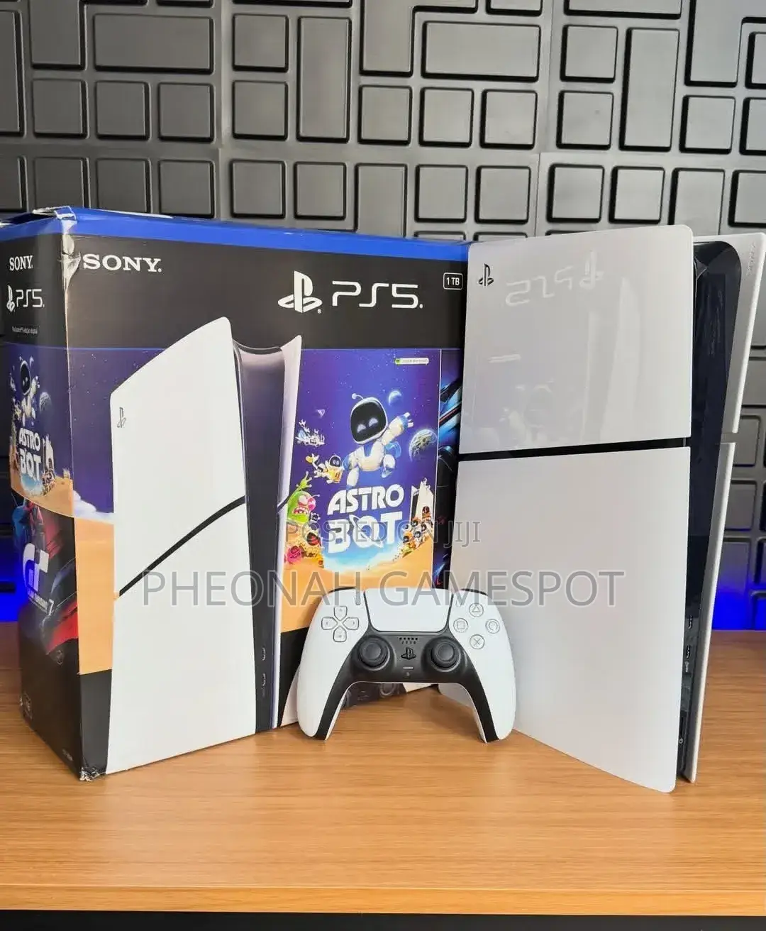 Brand New Playstation 5 Slim: Small but Mighty Like a King.