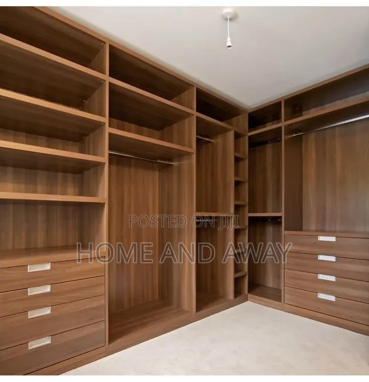 Walk-in Closets/Wardrobes From 850,000/- Per Running Meter Any Colour