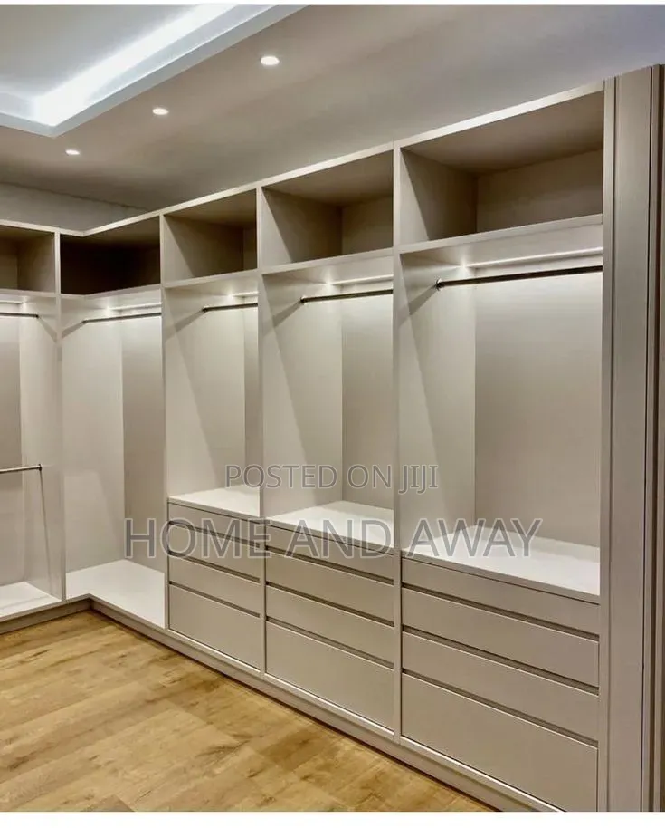 Walk-in Closets/Wardrobes From 850,000/- Per Running Meter Any Colour