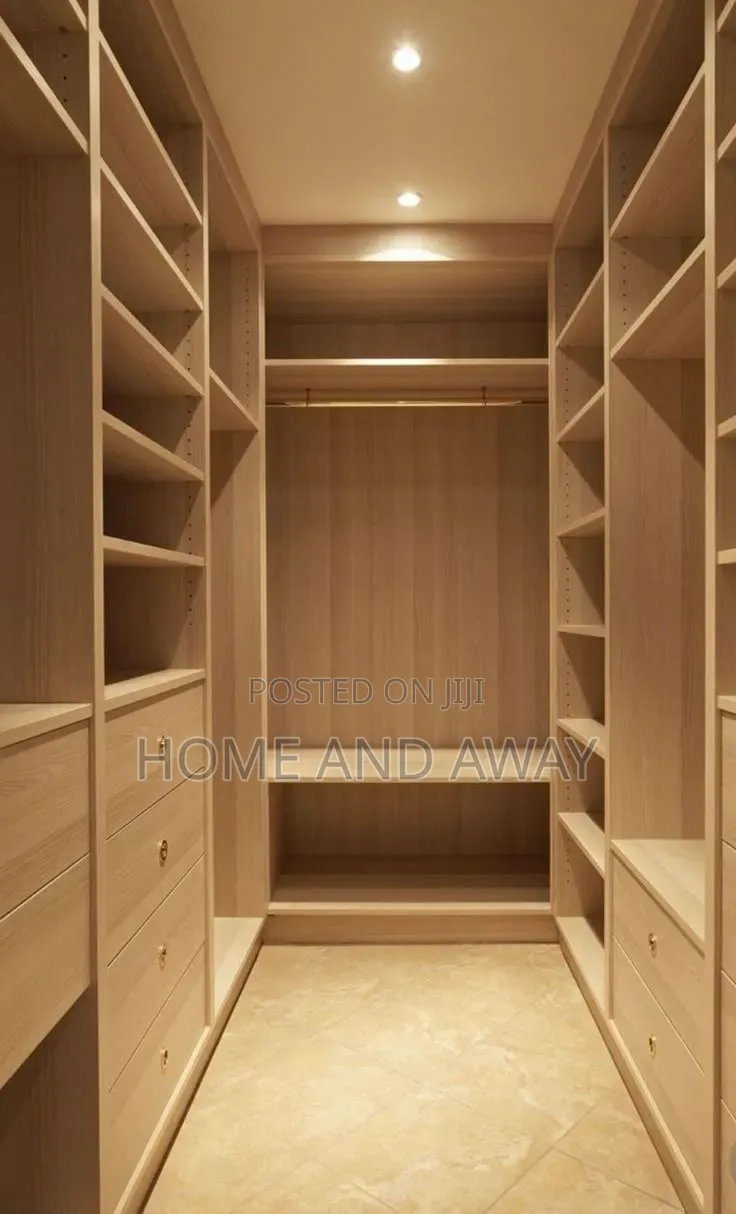 Walk-in Closets/Wardrobes From 850,000/- Per Running Meter Any Colour