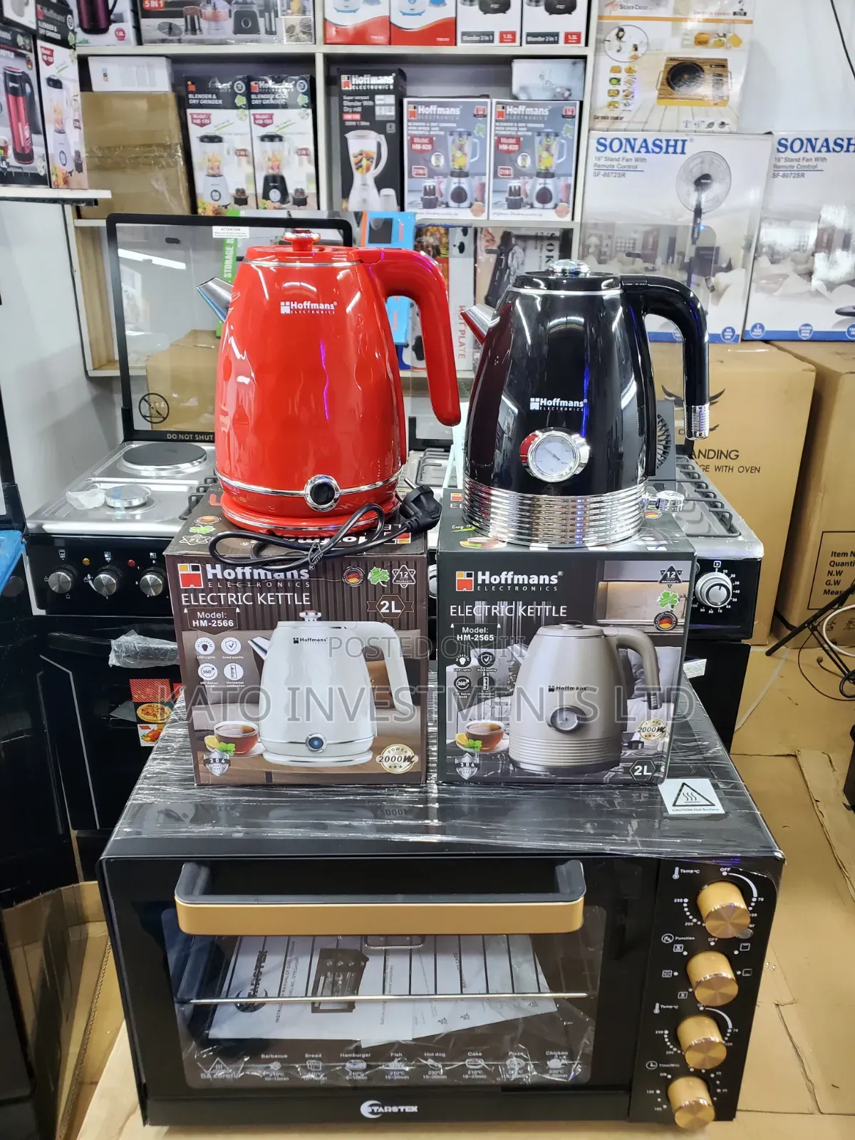 2l Hoffman Electric Kettle Hm-2566