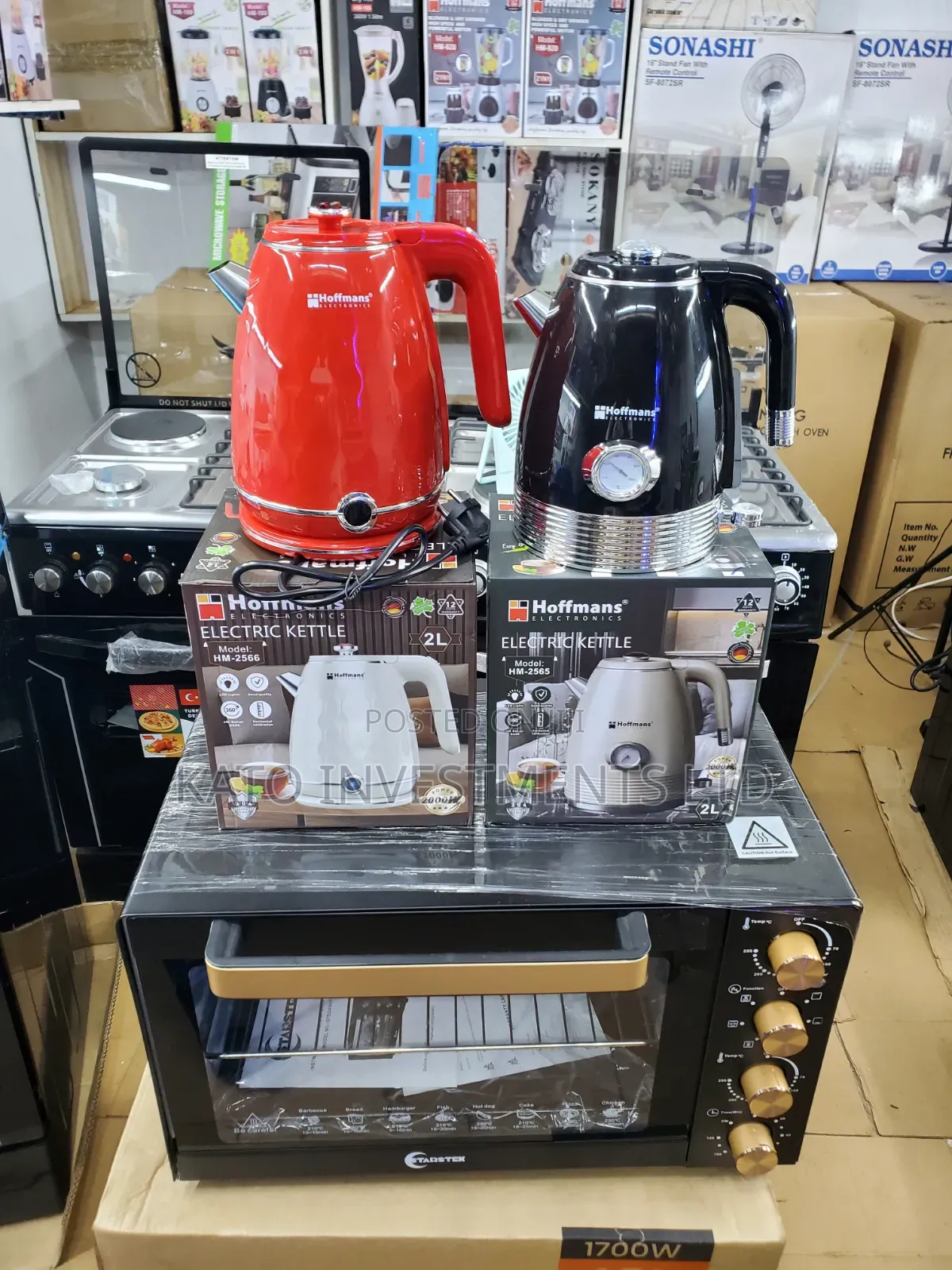 2l Hoffman Electric Kettle Hm-2566