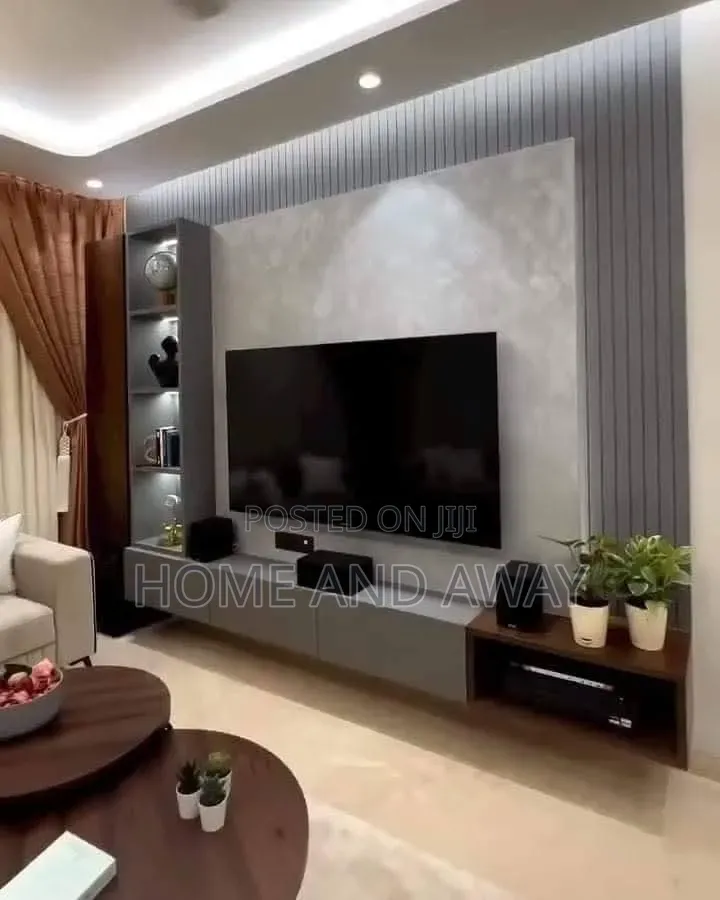 Wall Unit Tv Stands From 2,000,000/- In Any Customized Colour/Design