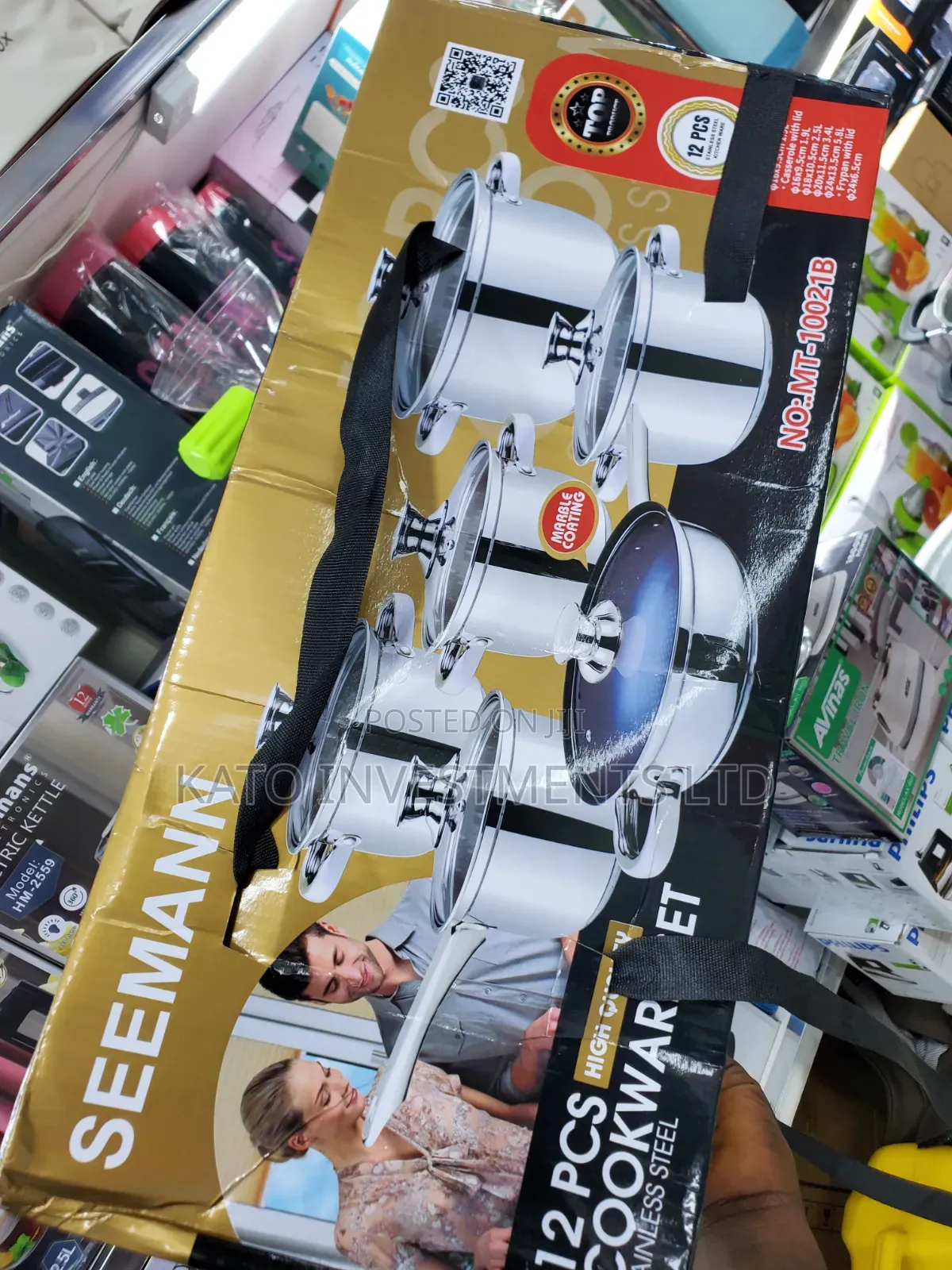 12pcs Seemann Cookware Dishes