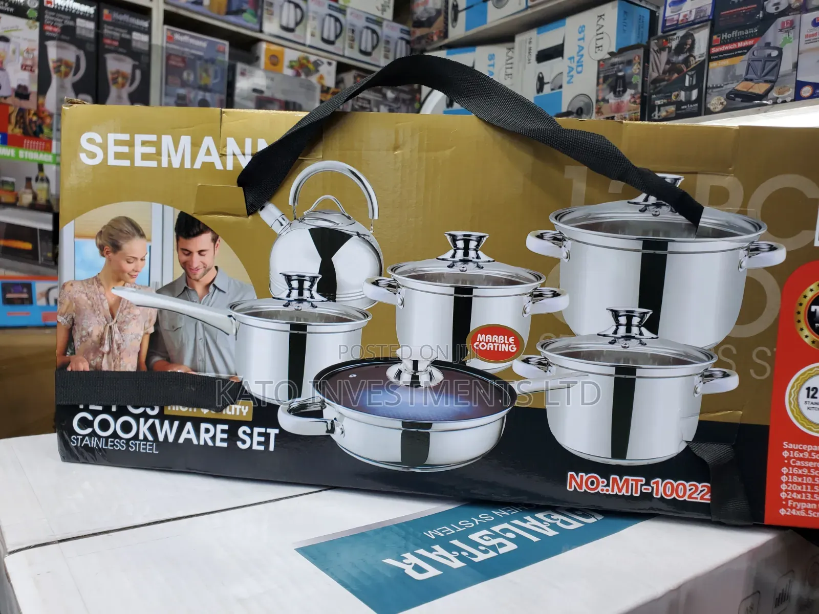 12pcs Seemann Cookware Dishes