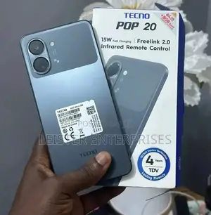 New Tecno Pop 20 128 GB Black